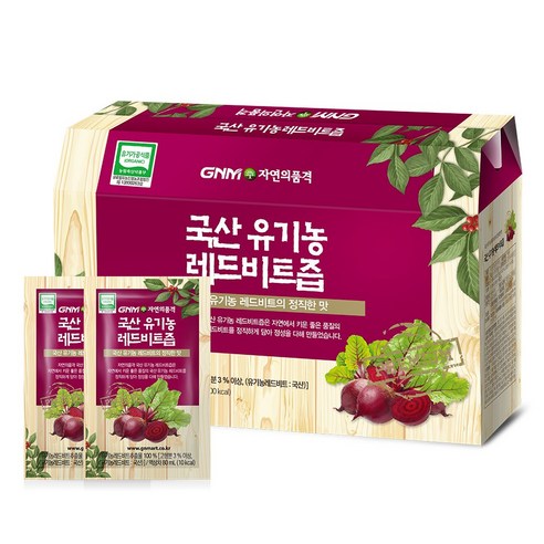 GNM자연의품격 유기농 레드비트즙, 2.4L, 1개