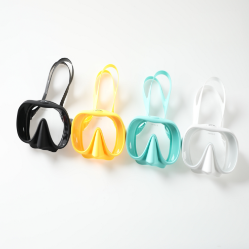 수올리 액티비티 스노클링 마스크 수중 물놀이 스노클 장비, 블랙