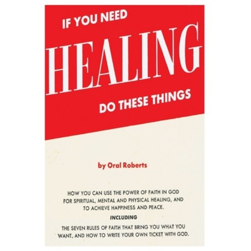 If You Need Healing Do These Things Paperback, Must Have Books, English, 9781773236919
