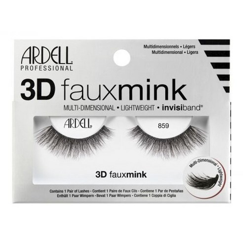 아델 프로페셔널 3D 포밍크 멀티-디멘셔널 라이트웨이트 래쉬 1쌍, 1개, 859