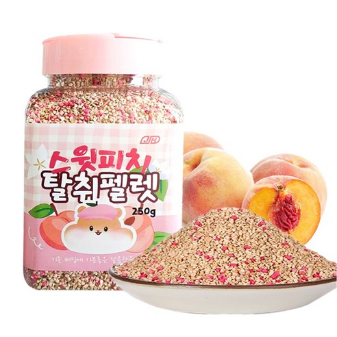기화 스윗피치 탈취펠렛 복숭아향베딩 천연탈취제, 1개, 250g