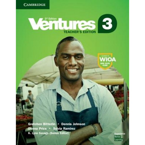 (영문도서) Ventures Level 3 Teacher''s Edition Paperback, Cambridge University Press ..., English, 9781108636155