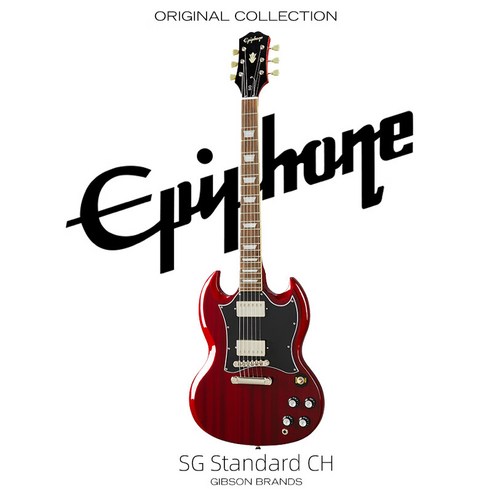 일렉기타 전자기타 Epiphone 일렉트릭 기타 SG Little Devil LP Custom 블랙 카드 외로운 록 초보자 완전 세트, [03] Lonely Rock 주변기기 4종 세트를 로