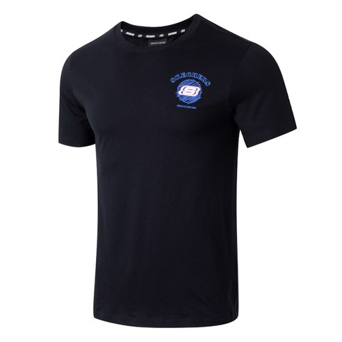 스케쳐스 남녀공용 스포츠 캐주얼 런닝 반소매 티셔츠 L223U100