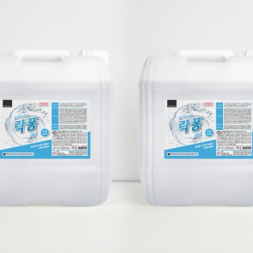 1+1 락퐁 18.75L 욕실세정제 화장실청소세제 대용량 코튼향 로즈마리향, 코튼향 18.75L 1+1
