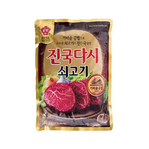 (무)미원진국다시쇠고기 2kg, 2kg, 5개