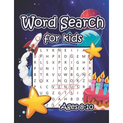(영문도서) Word Search for Kids Ages 8-10: Word Search Puzzle Books for Learn Vocabulary Develop Reading Skill... Paperback, Independently Published, English, 9798574441459