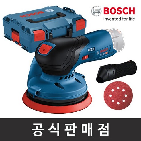 보쉬 정품 GEX 10.8V-125 충전원형샌더기 오비탈샌딩기 5인치 125mm 베어툴, GEX 10.8V-125 (베어툴), 1개