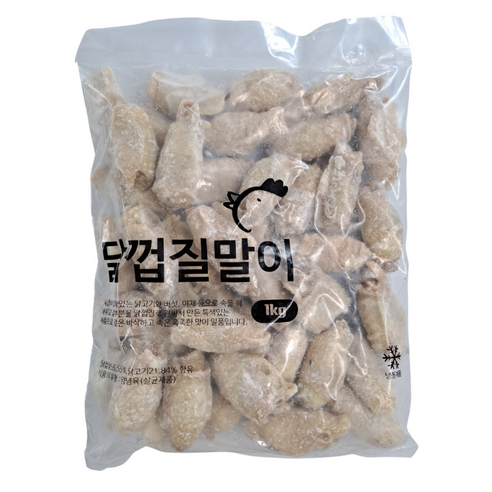 모노링크 닭껍질교자 닭껍질말이 1kg 모노링크 모노마트, 1개