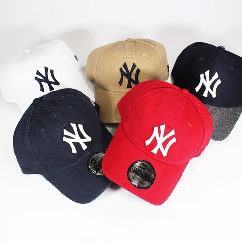 뉴에라 9twenty MLB 엠엘비 뉴욕 양키스 연예인 베이직 야구 볼캡 캡 모자 912
