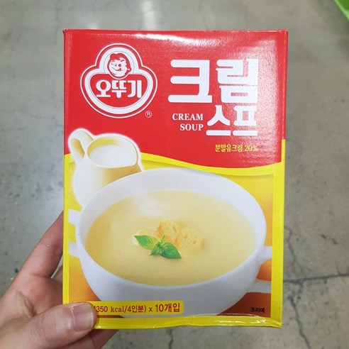 트레이더스 오뚜기 크림 스프, 80g, 10개