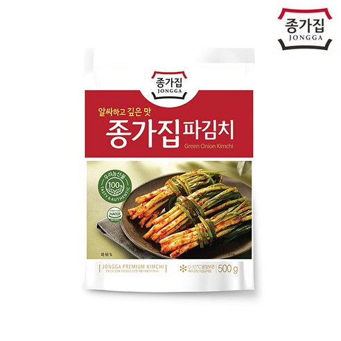 종가집 파김치 양파/파/부추김치, 500g, 1개