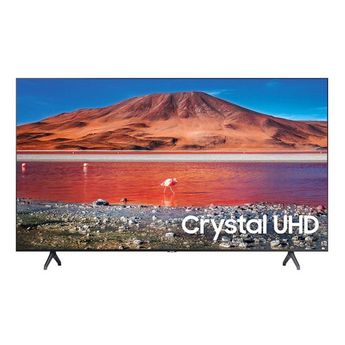 4K UHD 스마트TV TU7000, 넷플릭스와 유튜브 스트리밍, 벽걸이 또는 스탠드 설치, wifi 연결 가능