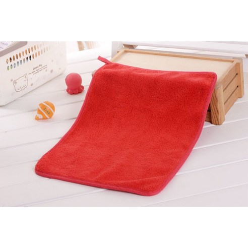 ZZJJC 코랄벨벳 두툼한 물수건 닦기 타월 600g 홈케어 호텔 주방청결 타월, 잘나가다, 30*40