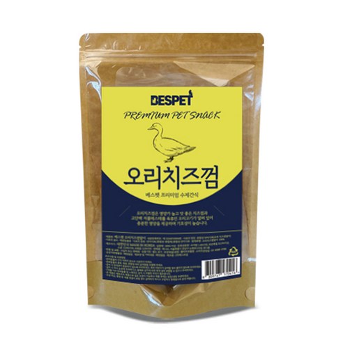 베스펫 프리미엄 수제간식 200g, 오리치즈껌, 1개
