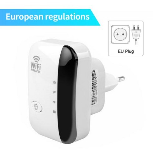 라우터 무선 와이파이 리피터 원격 확장기 증폭기 80211N 부스터 300Mbps, 1) WHITE - EU 플러그