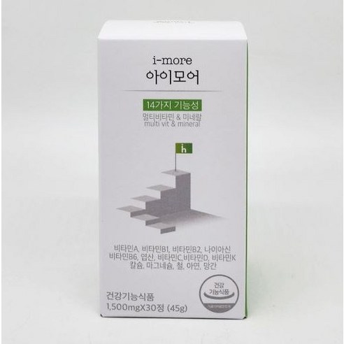 아이모어 1500mgX30정 성장기 아이 어린이 건강 영양제, 단품, 1개