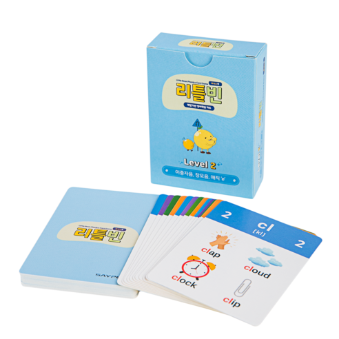 초등학생을 위한 언어적 모험을 위한 리틀빈의 초등 영어 파닉스 카드 보드게임 교구