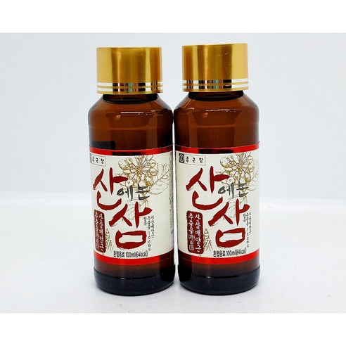 종근당)산에는 삼, 100ml, 20개