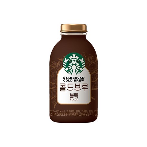 스타벅스 콜드브루 325ML 1박스(당일배송), 블랙 325ML 12개세트, 12개