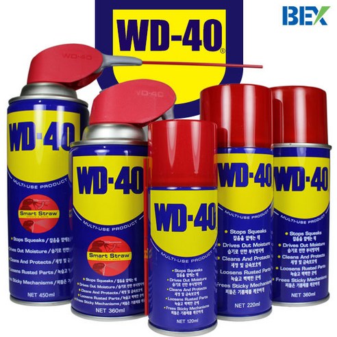 WD-40 윤활방청제 (78 220 360 450)ML 10개, 78ml 일반 10개 체인세척솔 Best Top5