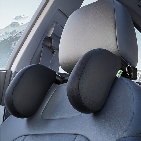 장시간 운전, 거북목과의 전쟁? 레퓰리 헤드레스트 목쿠션 A10 하나면 해결! 카시트머리보호대