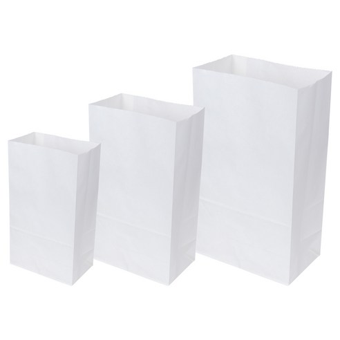 이에스지랩 포장 종이 각대 봉투, 500개, A. 화이트 12 x 6 x 22