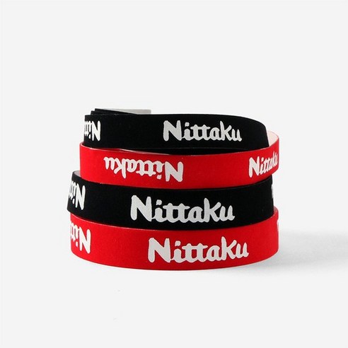 닛타쿠 탁구용품 사이드테이프 베이직가드(레드 블랙), 레드-12mm