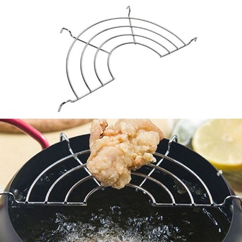 템포라 용 홈 베이킹 식용유 드립 필터 튀긴 음식 (9 크기), 16cm