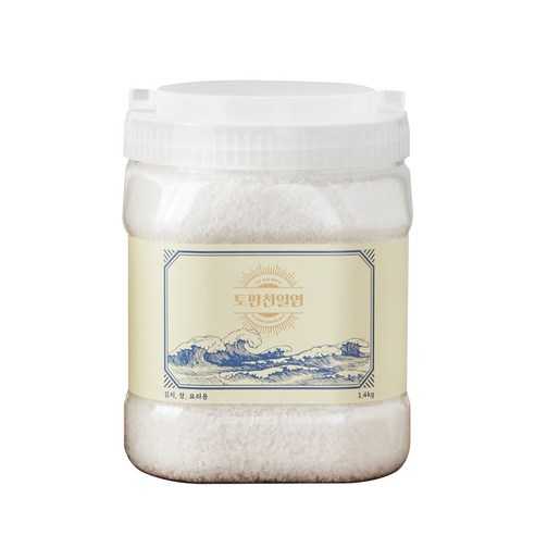 우이당 2년 숙성 대부도 토판염 토판천일염, 1.4kg, 2개