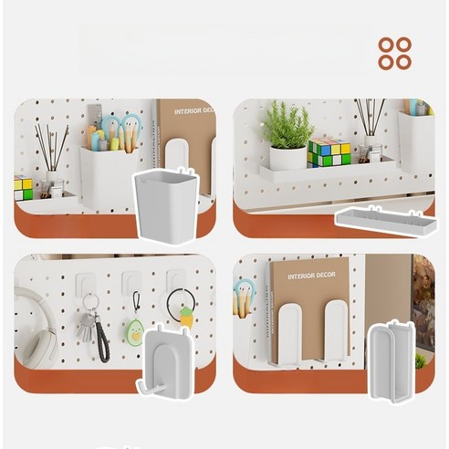 LUCKYOO 책상 타공판으로 엉망진창 책상을 깔끔하고 개성 넘치는 공간으로!