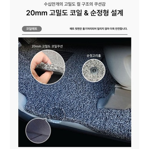 편안함과 스타일을 더하는 아이오닉5 코일매트