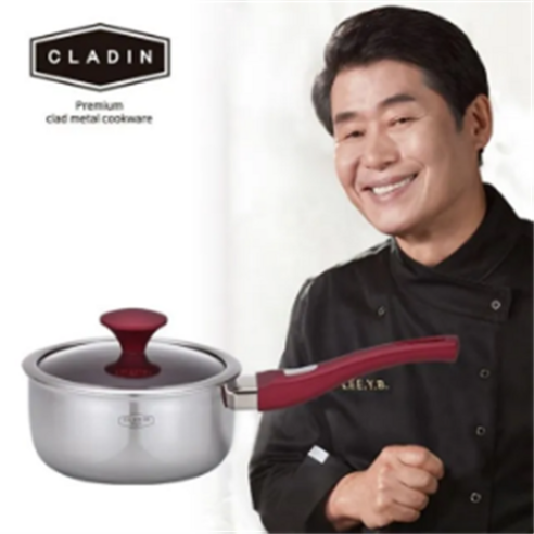 [이연복 셰프] 클래딘 오브제 3PLY(통3중)냄비(18CM편수) CLOB-18S