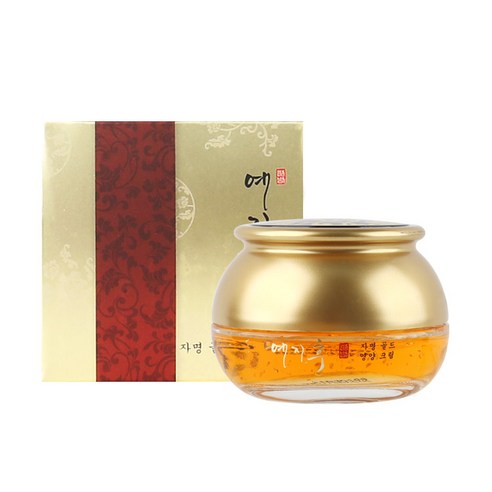예지후 탄력 영양 보습 모공 수축 갓 큐어 재생 수분 크림 자명 골드 영양 크림 50g, 1개