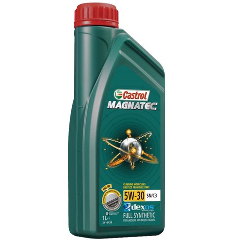 캐스트롤 마그네틱 1L 5W30 5W40 (Castrol Magnatec C3 합성유), 마그네틱 5W30, 1개