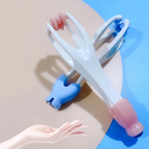 테이키 핑거 지압기 손가락 마사지기, 색상랜덤, 1개