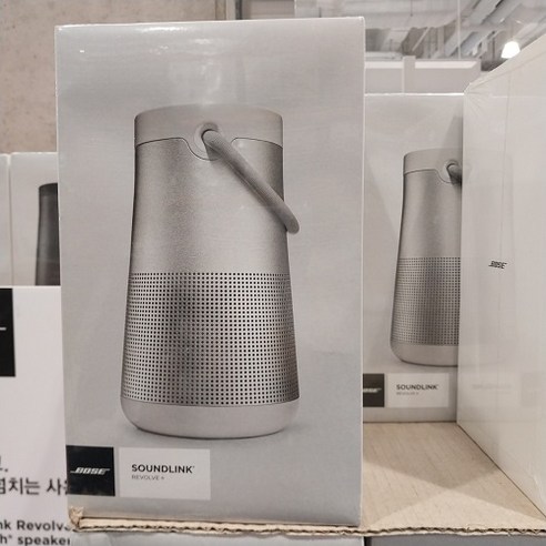 BOSE 사운드링크 리볼브 플러스 II 블루투스 스피커, 럭스실버, SoundLink Revolve+