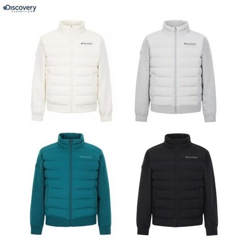 (국내 백화점 정품) 디스커버리 남성 에스턴 니트 H/B 경량 패딩