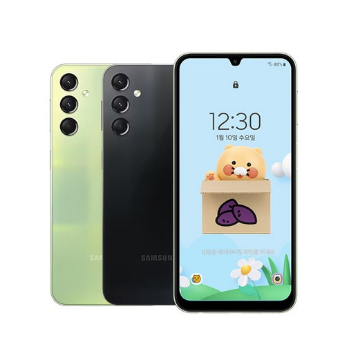 삼성전자 카카오프렌즈 춘식이2 키즈폰 6개월 요금지원 새상품, LGU+, 128GB