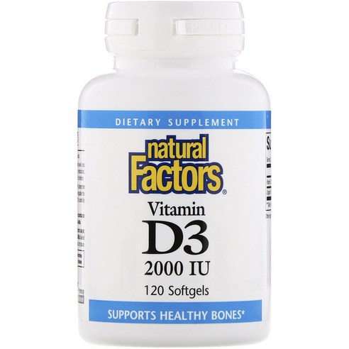 네추럴팩터스 비타민 D3