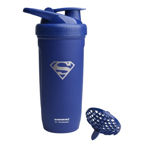 스마트쉐이크 DC Reforce 스테인리스 스틸 단백질 셰이커 병 900ml, 4세트, 초인