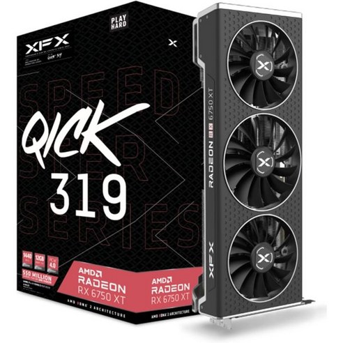 AMD 라데온 RX 6800 6950 XT 게이밍 그래픽 카드, RX 6750 XT