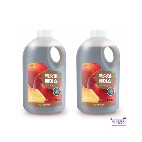 까로망 복숭아 베이스 1.9kg, 2kg, 1개