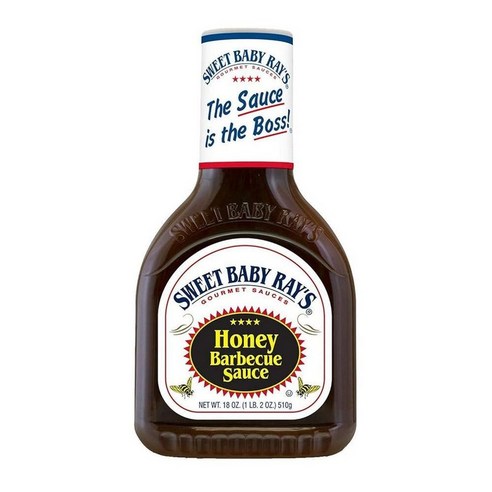 [해외직구] Sweet Baby Rays Barbecue Sauce Honey 18 oz, 1개, 510g