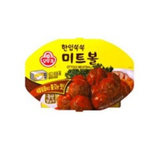 오뚜기 한입쏙쏙 미트볼, 180g, 12개