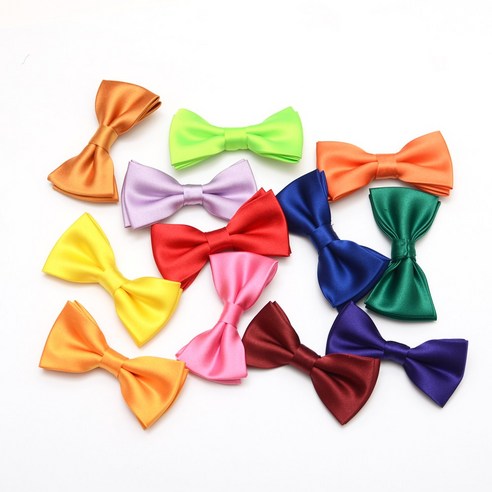 사랑스러운 우리 아이를 위한 특별한 날, 단색 아기 유아 보타이 나비넥타이로 완성하세요!