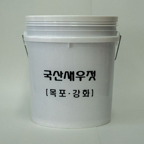 젓갈이야기 대량 김장에 딱 국산 새우젓 특 추젓, 20kg, 1개