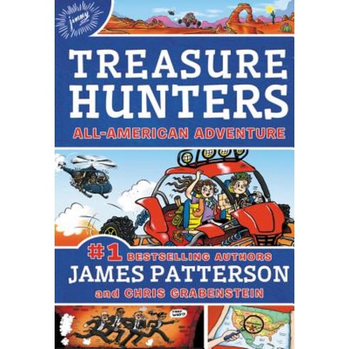 Treasure Hunters: All-American Adventure Hardcover, Jimmy Patterson, English, 9780316417433