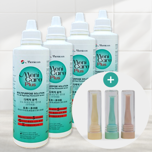 메니콘 메니케어 플러스 하드렌즈 드림렌즈 다목적액 리뷰 프로케어보존액