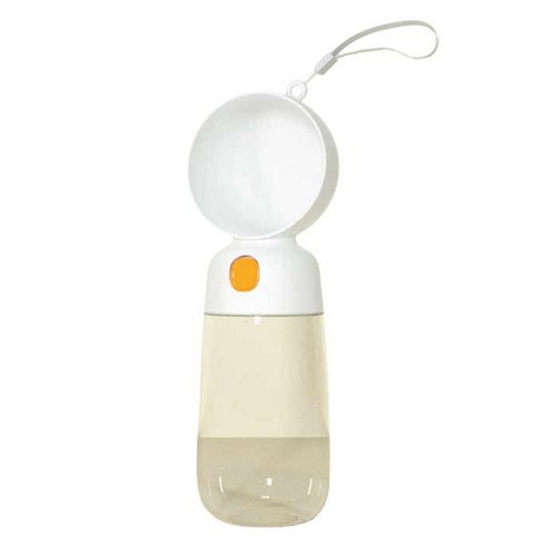 반려동물용 포터블 워터보틀 550ml, 화이트, 1개